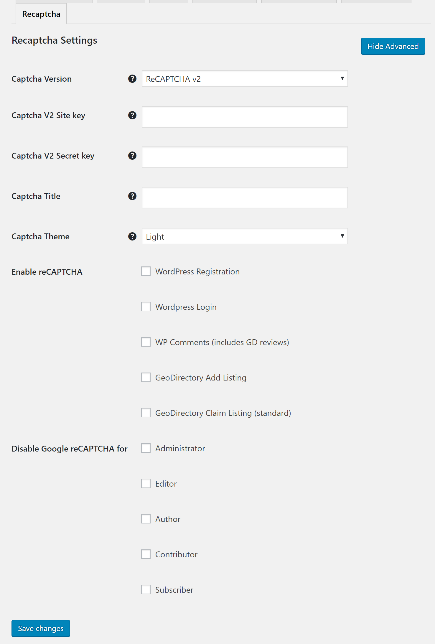 Google reCAPTCHA and Ninja Forms