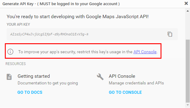 flight factor google api key