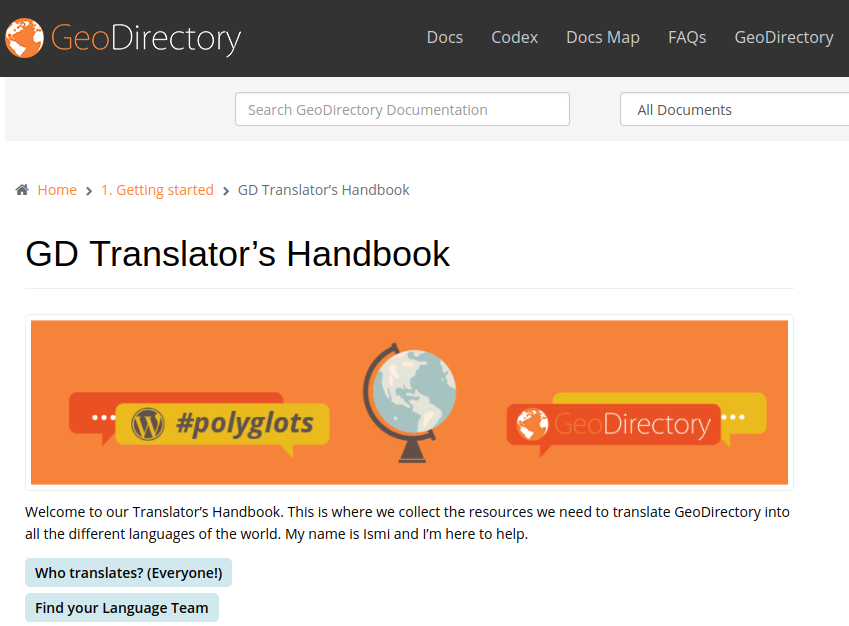 Translator's Handbook Screenshot