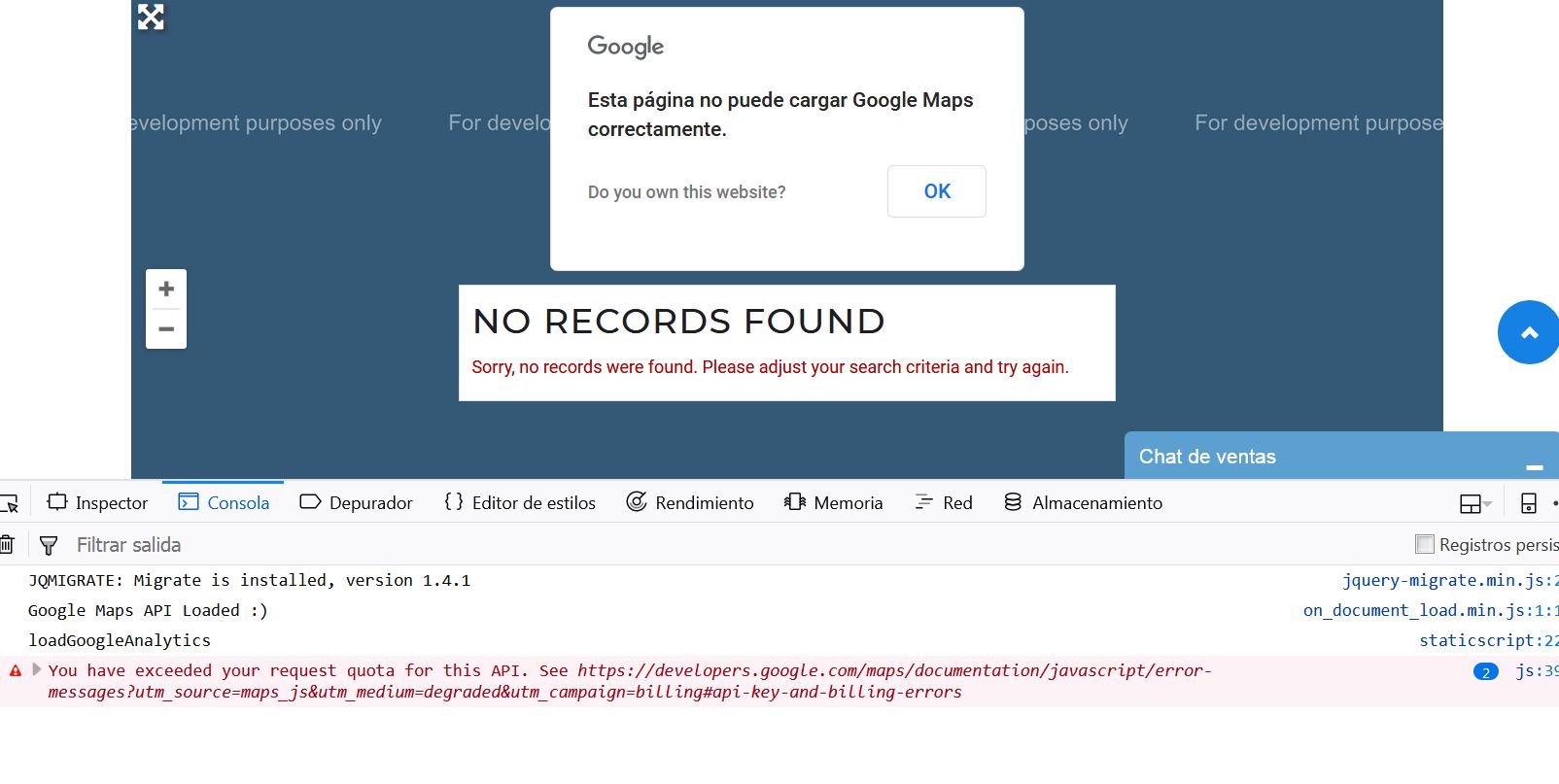 Requests quota exceeded