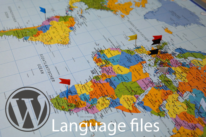 wordpress language files