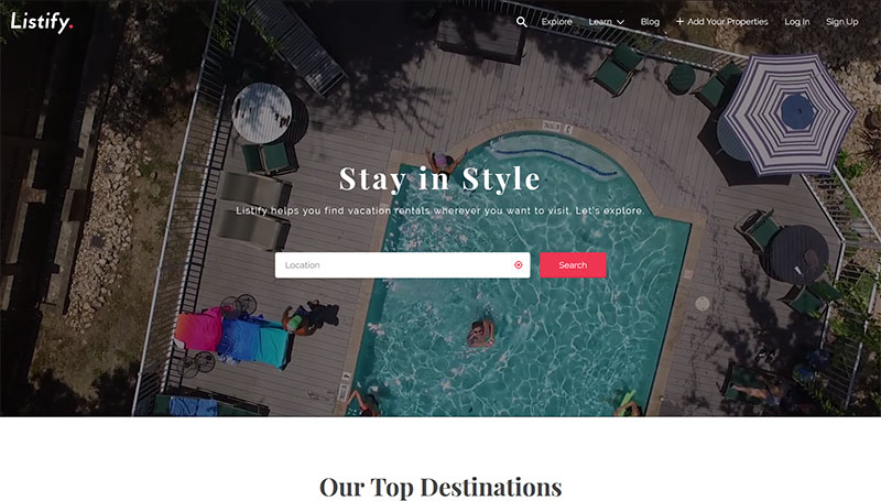 wordpress directory theme - listify