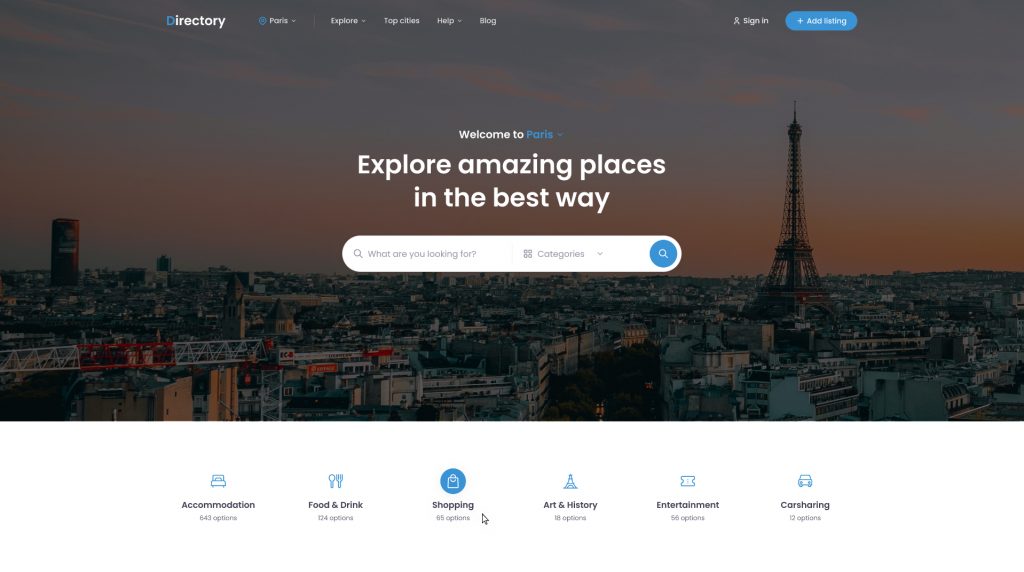 Directory theme