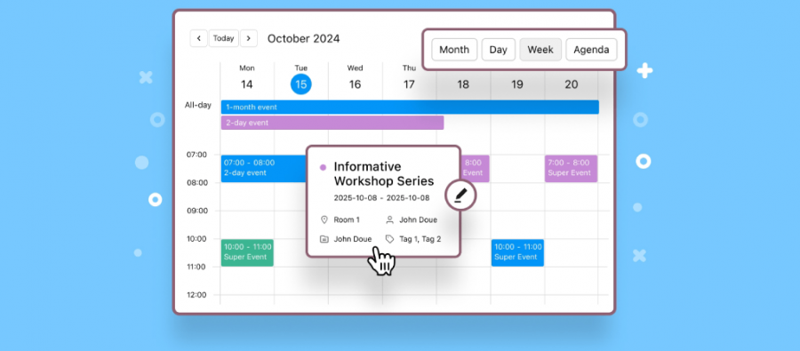 motopress events calendar