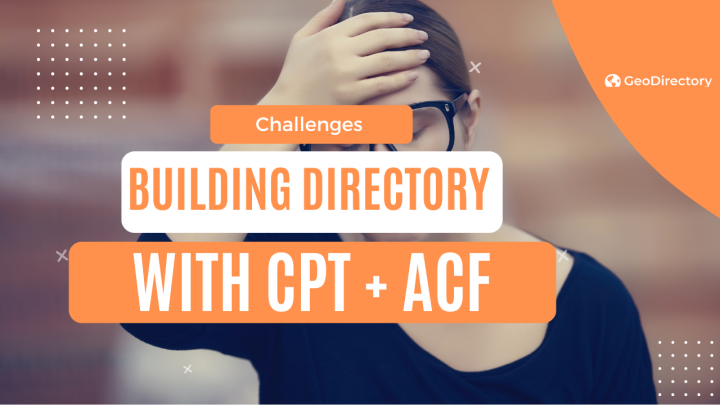 sfide sviluppo sito directory wp cpt acf