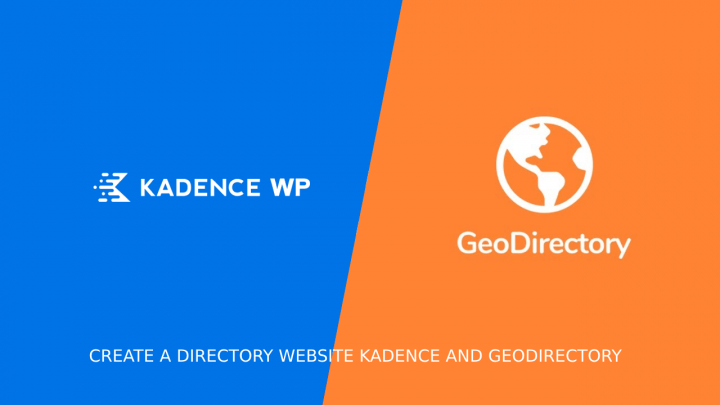creare sito web directory kadence