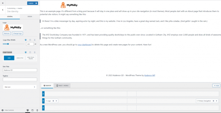 Kadence Directory Logo
