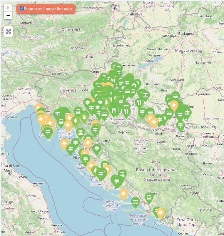 Marker lato server su mappa con GeoDirectory
