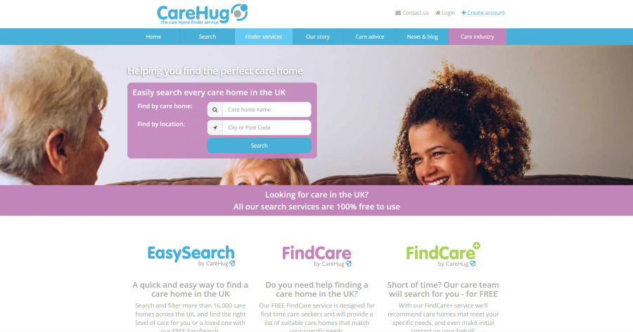Tre siti Brilliant Directories che condividono lo stesso layout di template