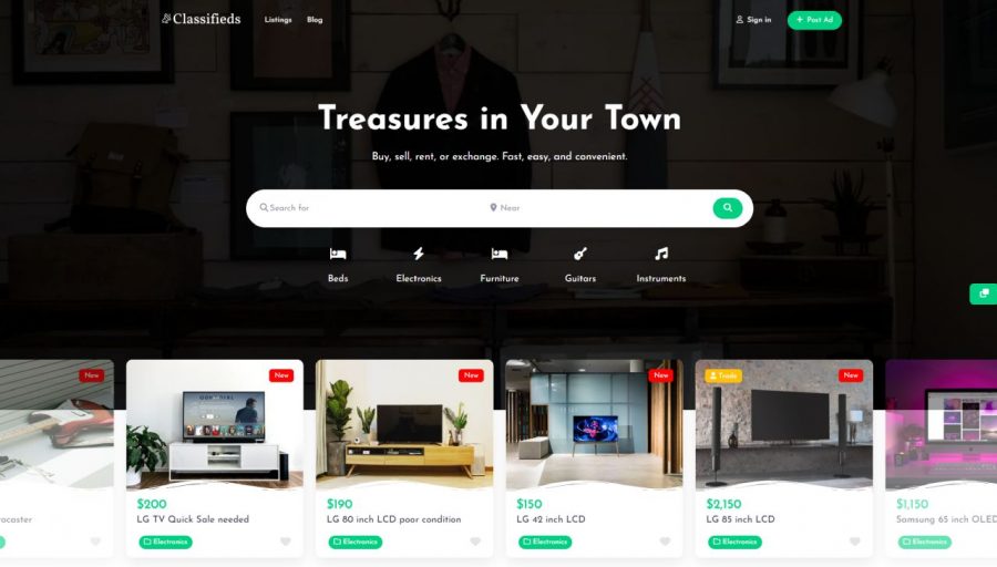 Tema Directory per Annunci Classificati